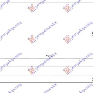 HLADNJAK MOTORA 1.8i 8V (52.5x32) - VW GOLF III 1992-1998 (1H1/1H5)