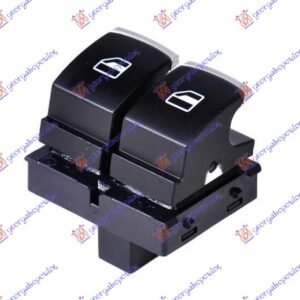 PREKIDAC U VRATIMA HROM/CRNI (2 TASTERA) (4 PIN) - VW GOLF VI 2008-2013 (5K1)