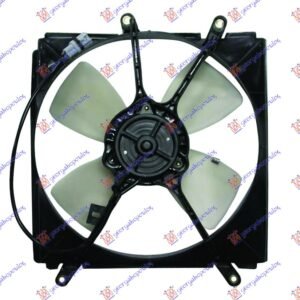 VENTILATOR HLADNJAKA KOMPLET (2.0 16V BENZIN) - TOYOTA RAV 4 1995-1998 (XA10)
