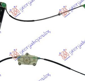 PODIZAC PREDNJEG PROZORA ELEKTRICNI (BEZ MOTORA) - AUDI Q7 2006-2009 (4LB)