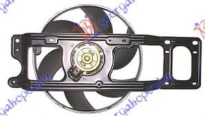 VENTILATOR KOMPLET (BENZIN/DIZEL) (-AC) (30cm) - RENAULT KANGOO 1998-2003 (KC0/KC1)