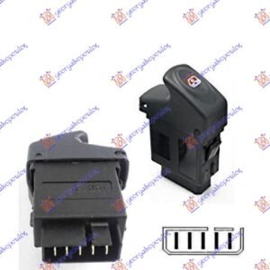 PREKIDAC U PREDNJIM VRATIMA (AUTO) (5 PIN) - RENAULT KANGOO 1998-2003 (KC0/KC1)