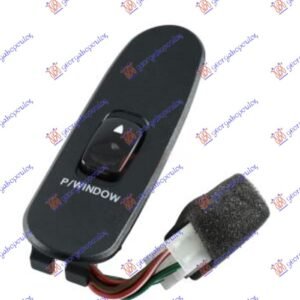 PREKIDAC U PREDNJIM VRATIMA (1 TASTER) 96- (7 PIN) - HYUNDAI H100 VAN 1993-2003 (P)