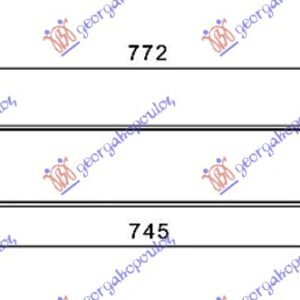 HLADNJAK MOTORA DODATNI 1.2/1.4 BENZIN (646x86x56) (NISSENS) - SEAT IBIZA 2008-2012 (6J5/6P1)