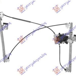 PODIZAC PREDNJEG PROZORA ELEKTRICNI 3 VR - VW POLO 1994-1999 (6N1)