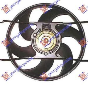 VENTILATOR KOMPLET (BENZIN) (-AC) - CITROEN ZX 1994-1997 (N2)