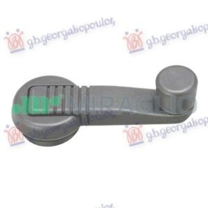 RUCICA ZA PODIZANJE PROZORA CRNA - RENAULT CLIO I 1990-1994 (B C57/5 357)