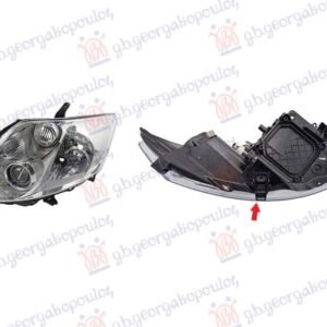 FAR ELEKTRICNI HROM (VALEO TIP) (BEZ MOTORA) (TYC) - TOYOTA AURIS 2006-2010 (E15)