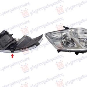 FAR ELEKTRICNI HROM (VALEO TIP) (BEZ MOTORA) (DEPO) - TOYOTA AURIS 2006-2010 (E15)