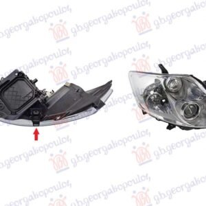 FAR ELEKTRICNI HROM (VALEO TIP) (SA MOTOROM) (TYC) - TOYOTA AURIS 2006-2010 (E15)