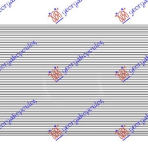 HLADNJAK MOTORA 1.3/1.4/1.6/1.8 BENZIN (AUTOMATSKI) (600x375) - TOYOTA AURIS 2006-2010 (E15)