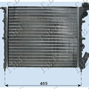HLADNJAK MOTORA 1.2 (39x38) (OTVOREN SISTEM) - RENAULT CLIO I 1994-1995 (B C57/5 357)