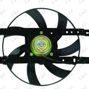 VENTILATOR HLADNJAKA KOMPLET (BENZIN) (-AC) (30cm) - RENAULT 19 1988-1992 (B/C53/L53/D53)