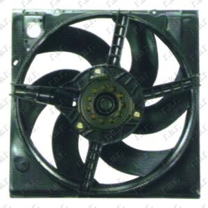 VENTILATOR HLADNJAKA KOMPLET (BENZIN/DIZEL) (+AC) (38cm) - RENAULT 19 1992-1995 (D53/853/B/C53)