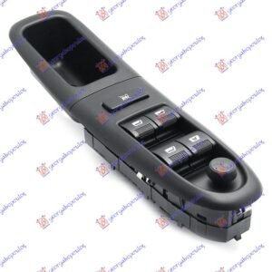 PREKIDAC U PREDNJIM VRATIMA (4 TASTERA) (25 PIN) - PEUGEOT 406 SDN 1996-2005 (8C/8E/8F)