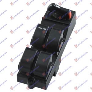 PREKIDAC U PREDNJIM VRATIMA (4 TASTERA) (17 PIN) - HONDA CIVIC SEDAN 1996-1999 (EJ/EK/SO)