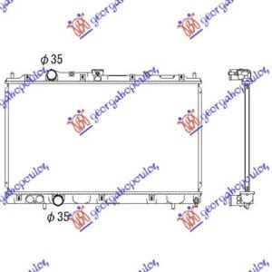 HLADNJAK MOTORA 1.3/1.5/1.6/1.4CC (37.5x66) - MITSUBISHI LANCER 1995-1997 (CK1/CJ)
