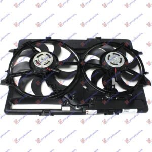 VENTILATOR KOMPLET (BENZIN/DIZEL) - AUDI A4 2007-2011 (8KH/8K2/8K5)