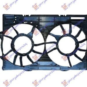 NOSAC DUPLOG VENTILATORA (3.0 TFSI BENZIN - 3.0 TDI DIZEL) - AUDI A4 2007-2011 (8KH/8K2/8K5)