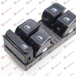 PREKIDAC U PREDNJIM VRATIMA (4 TASTERA) (10 PIN) - AUDI A4 2007-2011 (8KH/8K2/8K5)
