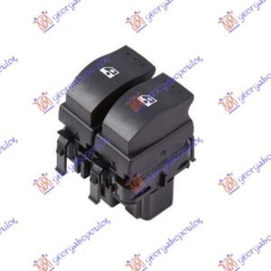 PREKIDAC U PREDNJIM VRATIMA (2 TASTERA) (LEVI AUTO) (10 PIN) - RENAULT KANGOO 2008-2013 (KW0/KW1)