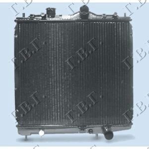 HLADNJAK MOTORA 1.3 12V/1.5i (+/-AC) (41.7x37.5) - MITSUBISHI COLT 1992-1995 (CAA)