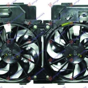 VENTILATOR KOMPLET (2.0) -04 - MAZDA TRIBUTE 2002-2008 (EP)