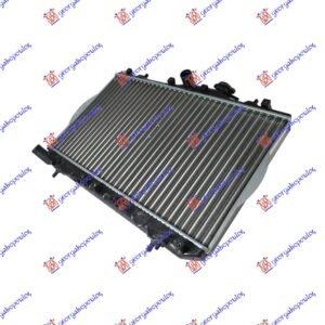 HLADNJAK MOTORA1.3/1.5 12V (+/-AC) (33x60) (NISSENS) - HYUNDAI ACCENT SDN 1994-1997 (X-3)