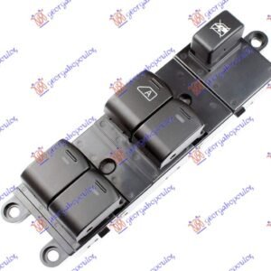PREKIDAC U PREDNJIM VRATIMA (4 TASTERA) (16 PIN) - NISSAN QASHQAI 2007-2010 (J10/NJ10)