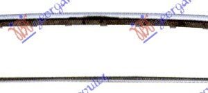 OKVIR CENTRALNE RESETKE HROM 07- - VW TOUAREG 2003-2010 (7LA/7L6/7L7)
