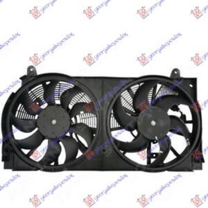 VENTILATOR (DUPLI) KOMPLET (2.0 BENZIN - 2.0 dCi DIZEL) - NISSAN X-TRAIL 2001-2014 (T30)