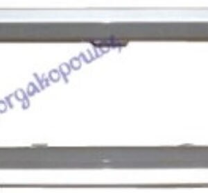 OKVIR PVC MASKE SREBRNI - SMART FORTWO 2007-2012 (451)