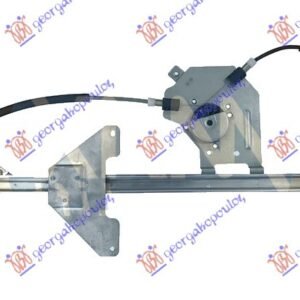 PODIZAC PREDNJEG PROZORA ELEKTRICNI (BEZ MOTORA) - CITROEN BERLINGO 2008-2015 (B9)