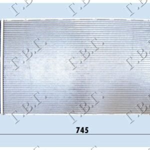 HLADNJAK MOTORA 1.8/2.0 TFSi BENZIN (650x450x32) (LEMLJEN SPOJ) - VW EOS 2006-2011 (1F7/1F8)