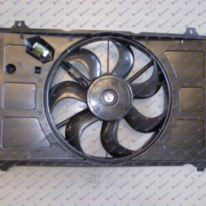 VENTILATOR HLADNJAKA I KLIME KOMPLET (BENZIN) (KOCKASTI KONEKTOR) - KIA RIO 2005-2011 (JB)