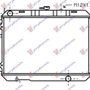 HLADNJAK MOTORA BENZIN/DIZEL (400x565x32) - MAZDA P/U 2/4WD 1986-1994