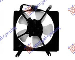 VENTILATOR HLADNJAKA KOMPLET (BENZIN) - KIA RIO 1999-2002 (DC)