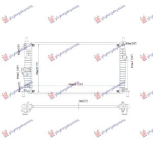 HLADNJAK MOTORA 1.6 BENZIN (AUTO) (672x376) - MAZDA 3 SDN-H/B  2008-2013 (BL/BK)