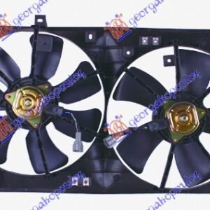 VENTILATOR (DUPLI) KOMPLET (1.6i/16V) - MAZDA 3 SDN-H/B  2008-2013 (BL/BK)