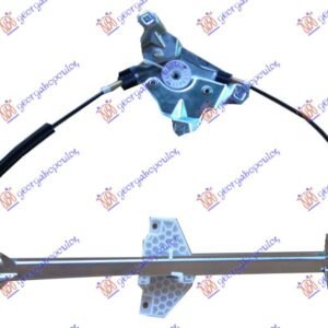 PODIZAC PREDNJEG PROZORA ELEKTRICNI (BEZ MOTORA) - FORD TRANSIT CONNECT 2003-2010 (P64/P70/P80)