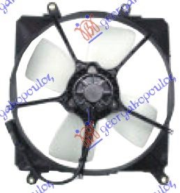 VENTILATOR HLADNJAKA KOMPLET (BENZIN) - TOYOTA COROLLA SDN 1988-1991 (E 9)