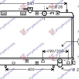 099206310.jpg HLADNJAK MOTORA (325x658x16) - HONDA CIVIC H/B 1990-1992 (EG/EH)