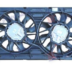 VENTILATOR KOMPLET DUPLI 3.0/4.0 BENZIN/HYBRID - 3.0 BENZIN/HIBRID (600W) (600W) - AUDI A6 2018- (4A2/4A5)