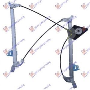 PODIZAC PREDNJEG PROZORA ELEKTRICNI (BEZ MOTORA) - AUDI Q3 2011-2014 (8UB/8UG)