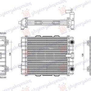 HLADNJAK MOTORA DODATNI 3.0 BENZIN/DIZEL - AUDI A4 2015-2018 (8W2/8WC/8W5/8WD)