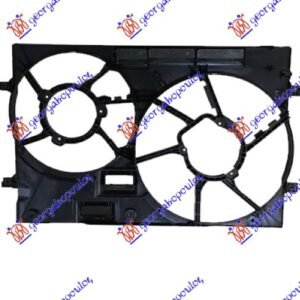 NOSAC DUPLOG VENTILATORA - AUDI A3 3D/SPORTBACK 2016-2020 (8V1/8VK/8VA/8VF)