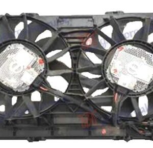 VENTILATOR KOMPLET DUPLI BENZIN/DIZEL (600W) (600W) - AUDI A8 2009-2013 (4H2/4H8/4HC/4HL)
