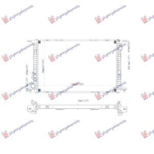 HLADNJAK MOTORA 4.0 BENZIN (S) (MAN/AUTO) (720x462) - AUDI A8 2013-2017 (4H2/4H8/4HC/4HL)