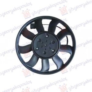 VENTILATOR 3.0 DIZEL - 4.0 BENZIN (MOTOR+ELISA) (LEVO) (390mm) (600W) - AUDI A8 2021- (4N2/4N8/4NC/4NL)