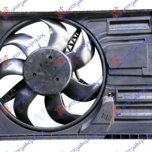 VENTILATOR KOMPLET (1.5 BENZIN - 1.5 DIZEL) (600W) - BMW X1 2015-2019 (F48)